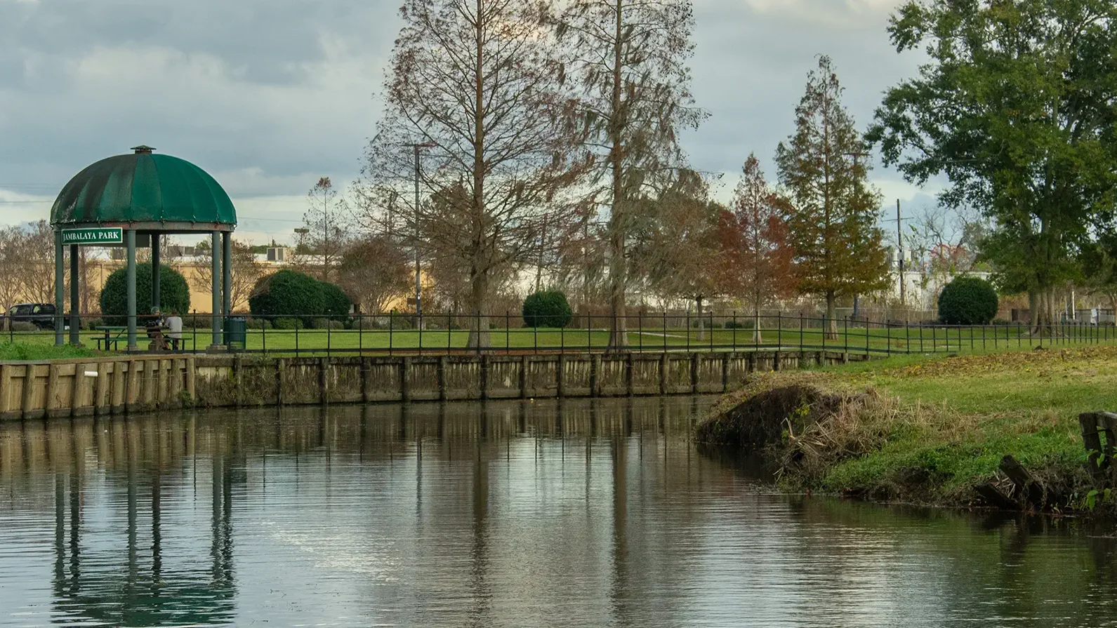 Jambalaya Park in Gonzales city known as the "Jambalaya Capital of the World" in Ascension Parish, Louisiana, United States